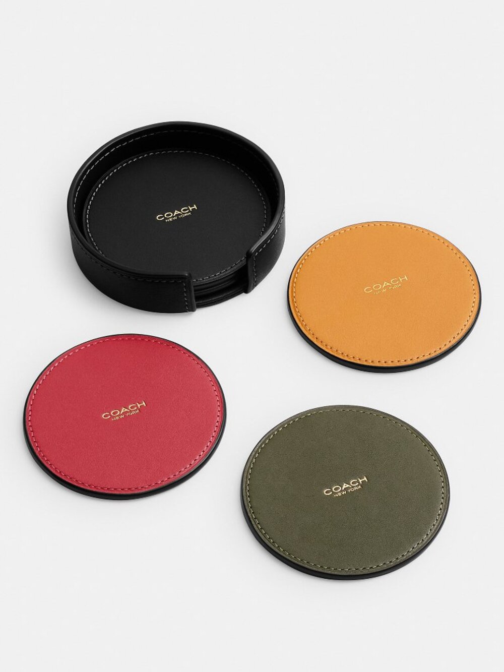 Coach Drink Coaster Set - Picture 3 of 3